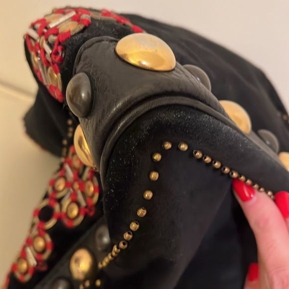 Rare Vintage Gucci Black Suede Bag - Picture 16 of 16